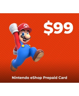 eShop Prepaid Card $99 CA Nintendo eShop Key 